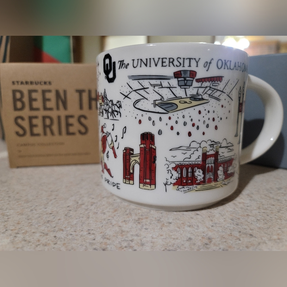 Been There Series University of Oklahoma OU Starbucks Mug